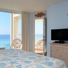 Master suite has balcony access