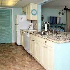 New Granite, Cabinets, Flooring
