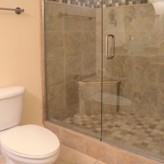 Guest bath with walk-in shower