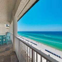 Super sized balcony East view