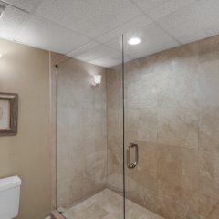 Walk-in Shower in 2nd Master Suite