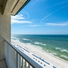 East view of beach